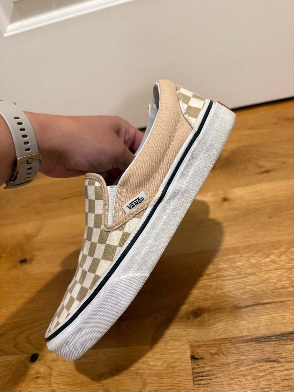 Frappe Checkered Vans 6.5 youth or 8 Women’s - Picture 5 of 7